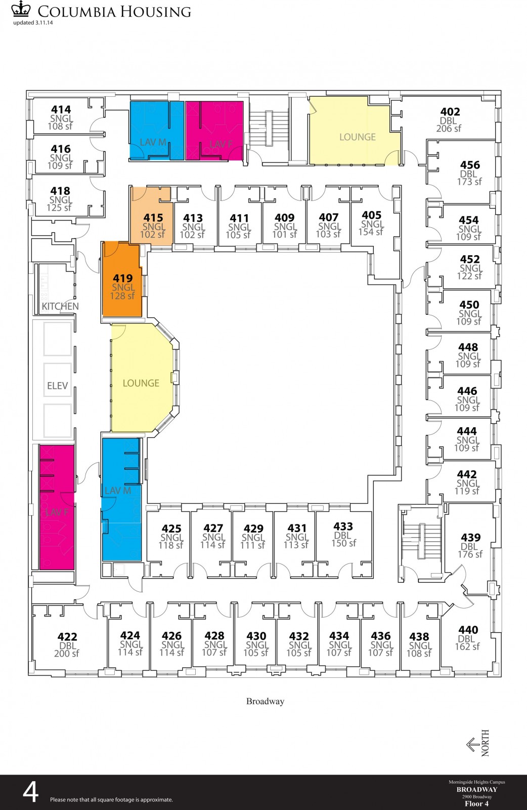 Broadway Hall Columbia Housing